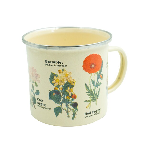 Wildflower Mug - white